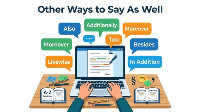 Other Ways to Say As Well