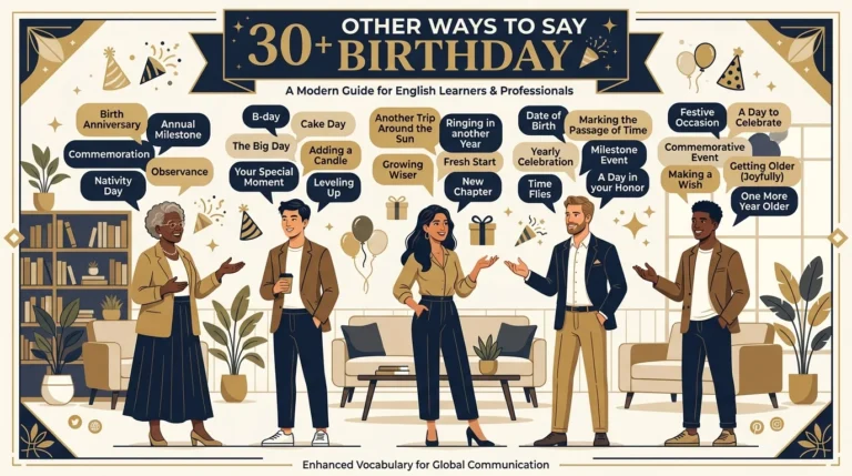 other ways to say birthday