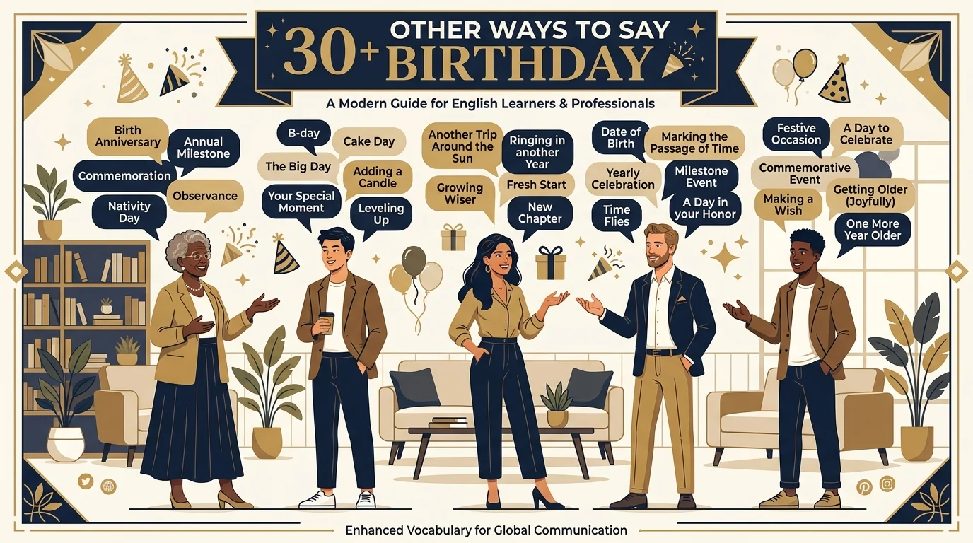 other ways to say birthday