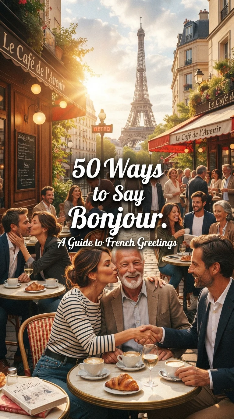 other ways to say bonjour