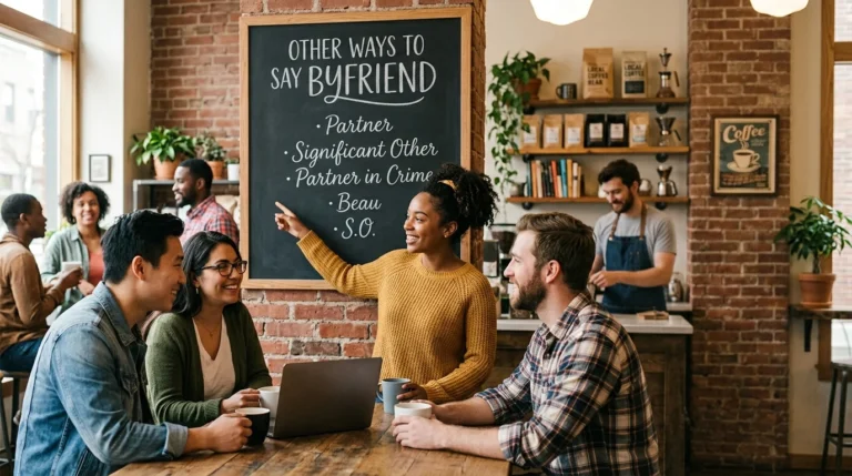 other ways to say boyfriend