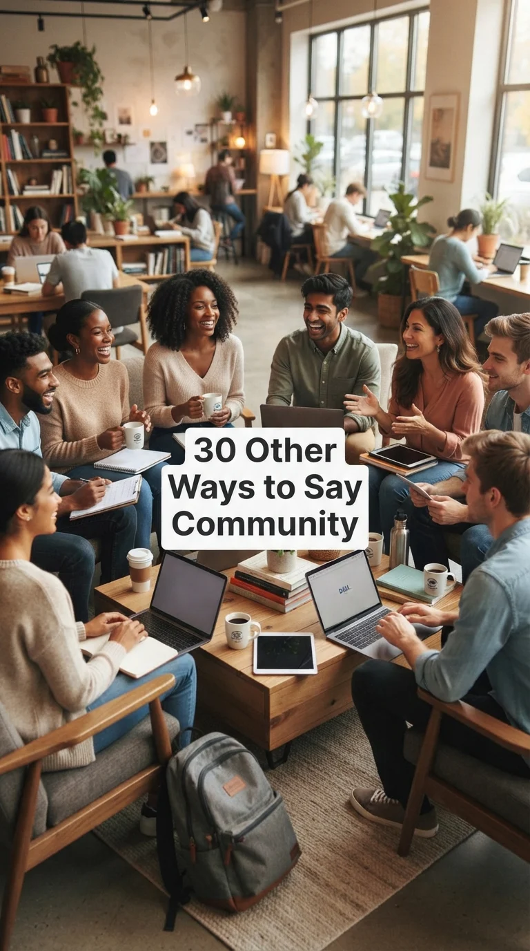 other ways to say community