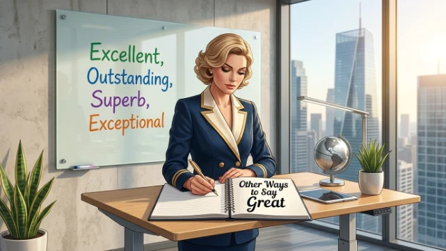other ways to say great