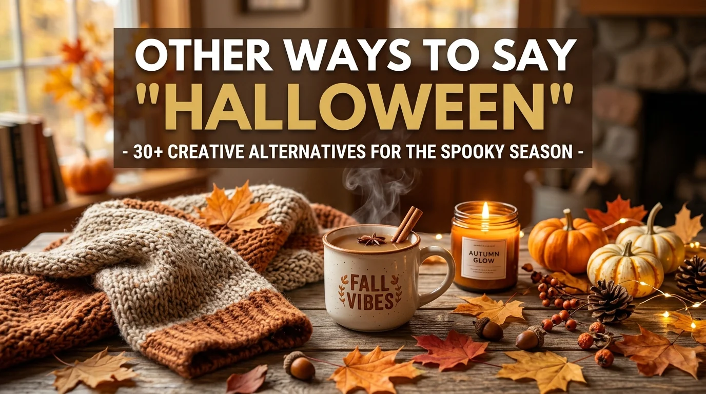 other ways to say halloween