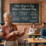 other ways to say have a blessed day