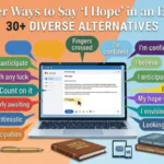 other ways to say i hope