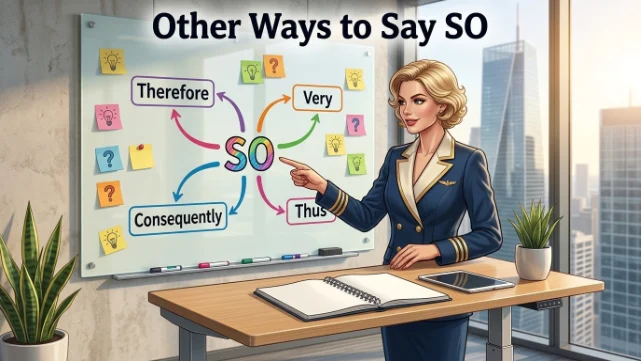 other ways to say so