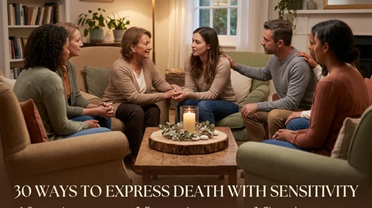 other ways to say someone died