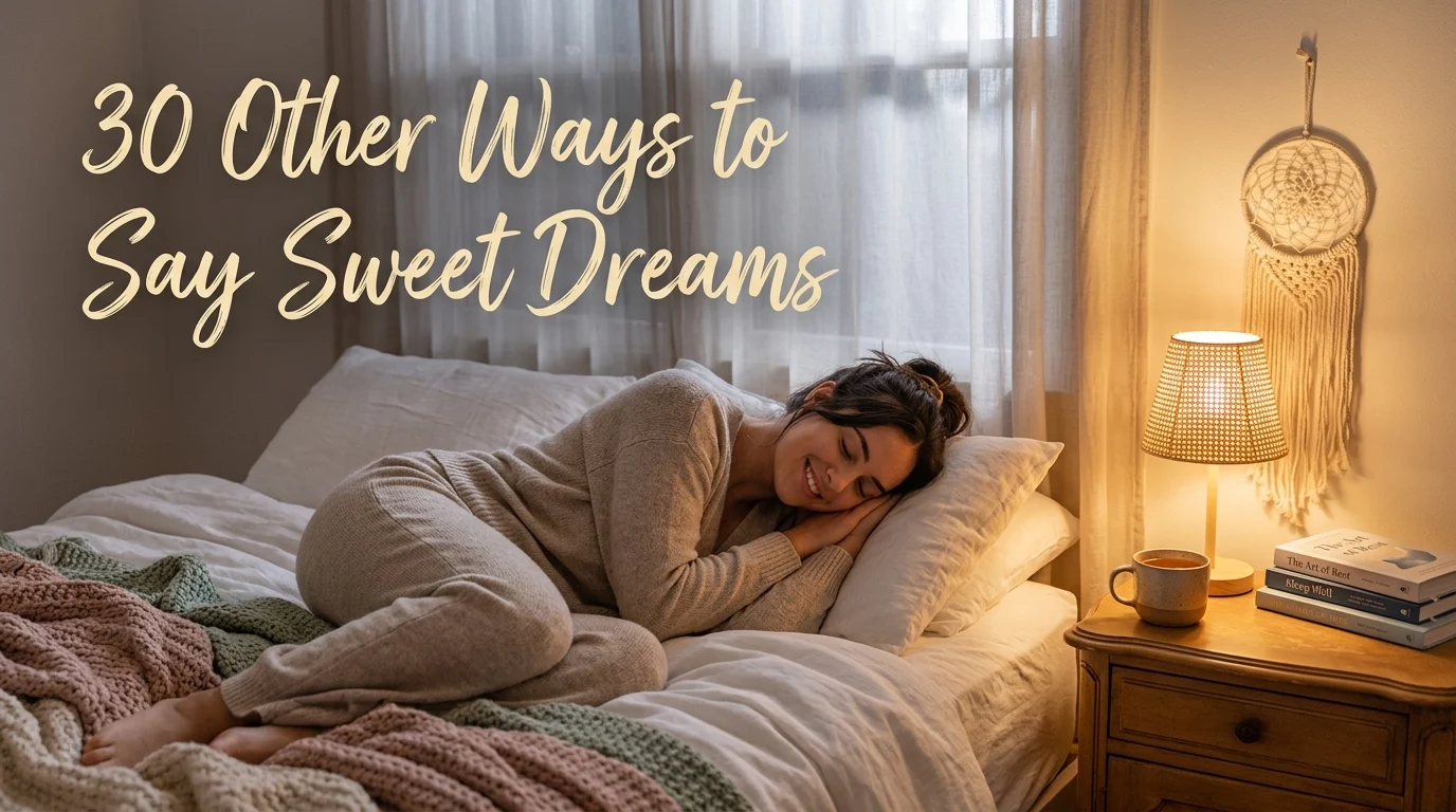 other ways to say sweet dreams