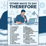 other ways to say therefore